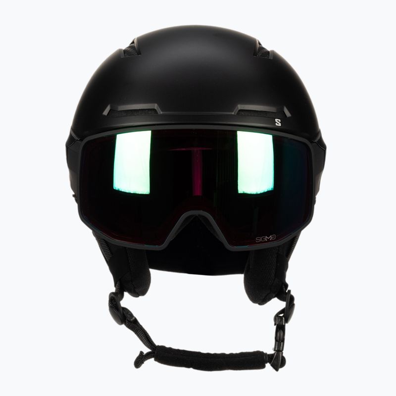 Шолом лижний Salomon Driver Pro Sigma S2 чорний L47011700 2