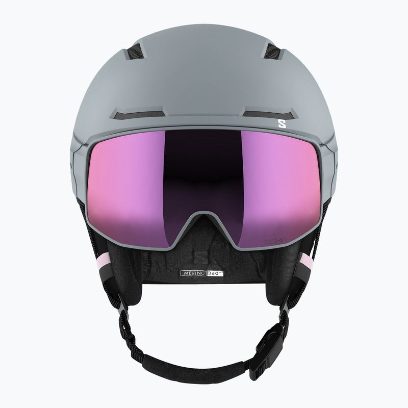 Шолом лижний Salomon Driver Prime Sigma Plus+el S1/S2 сірий L47011200 11