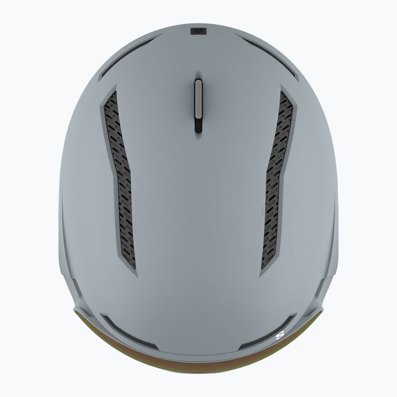 Шолом лижний Salomon Driver Prime Sigma Plus+el S1/S2 сірий L47011200 12