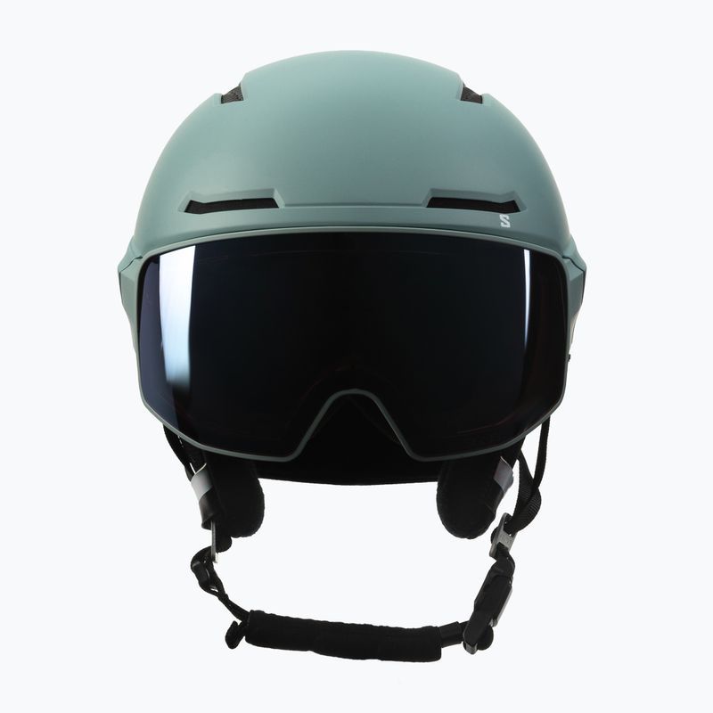 Шолом лижний Salomon Driver Prime Sigma Plus+el S1/S2 сірий L47011200 2