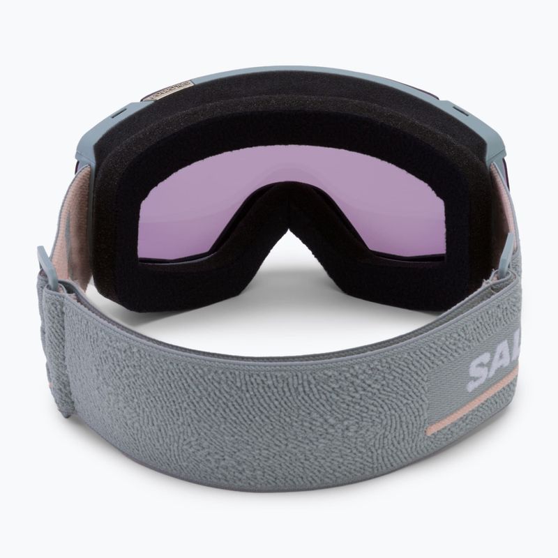 Маска лижна Salomon S/View wrought iron/ml ruby L47003200 3