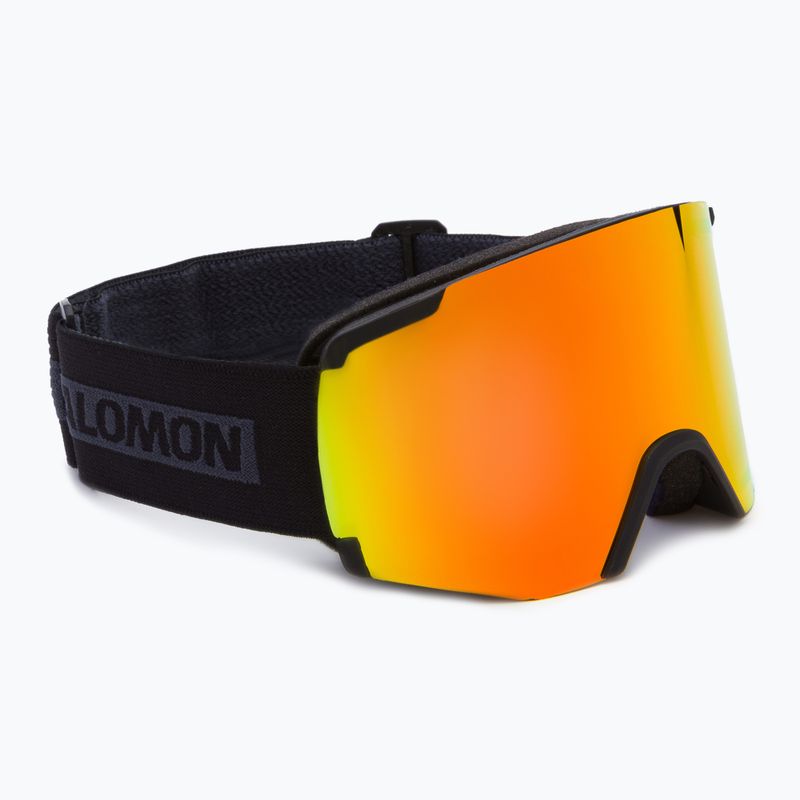 Маска лижна Salomon S/View black/ml mid red L47006300
