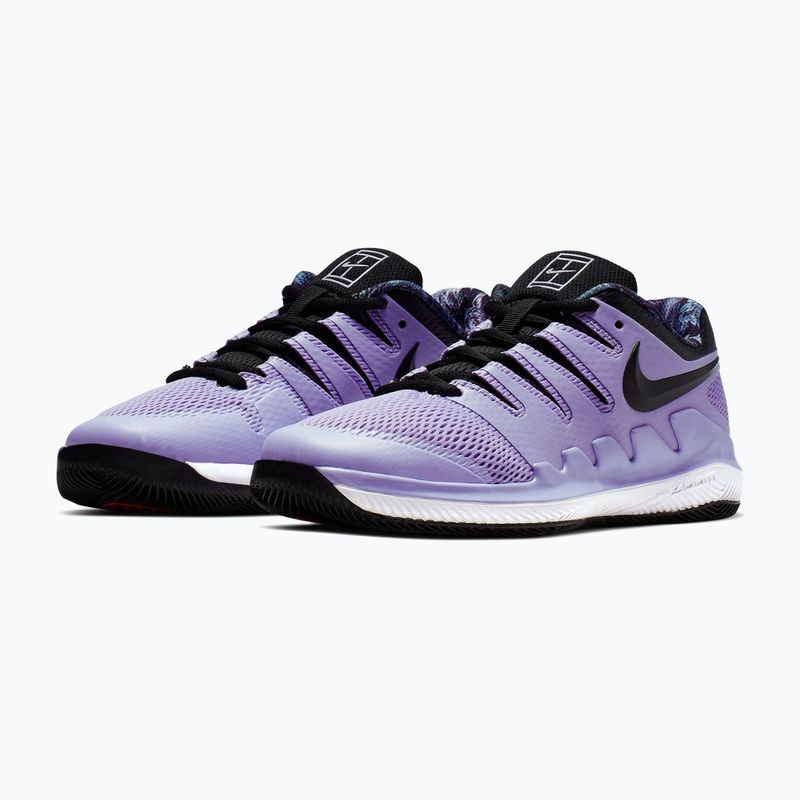 Дитяче тенісне взуття Nike Court Vapor X Jr purple agate/white/hyper crimson/black 3