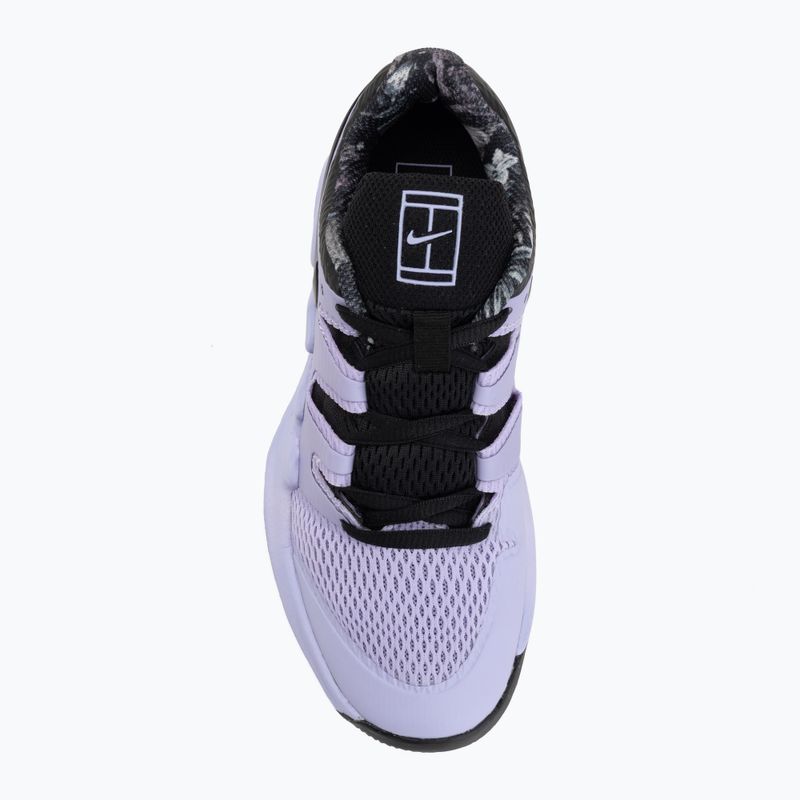 Дитяче тенісне взуття Nike Court Vapor X Jr purple agate/white/hyper crimson/black 5