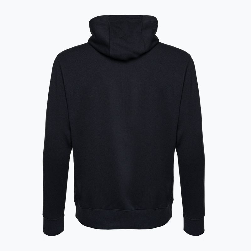 Чоловіча спортивна куртка Nike Club Hoodie FZ чорний/чорний/білий 2