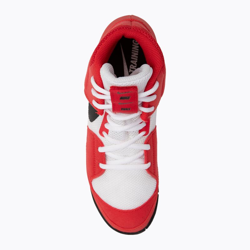 Кросівки борцівські Nike Fury university red/white/black 5