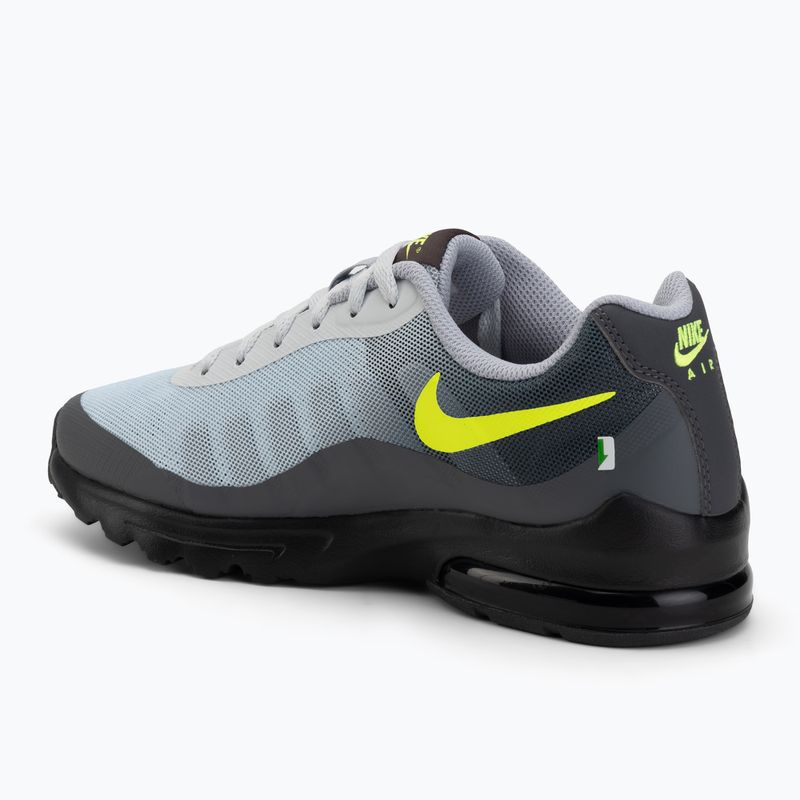 Кросівки чоловічі Nike Air Max Invigor black/dark grey/cool grey/volt 3