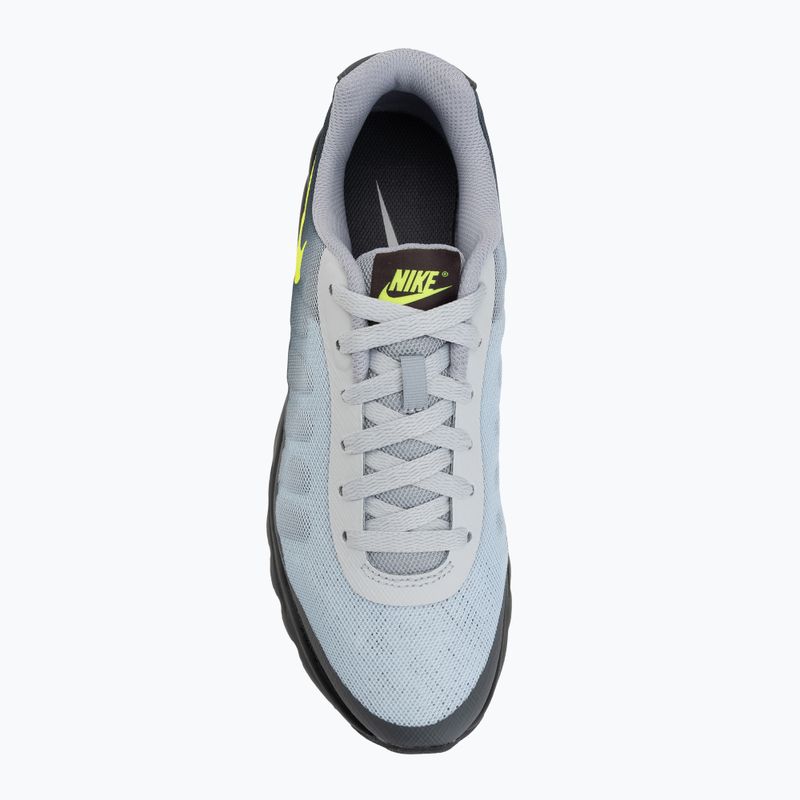 Кросівки чоловічі Nike Air Max Invigor black/dark grey/cool grey/volt 5