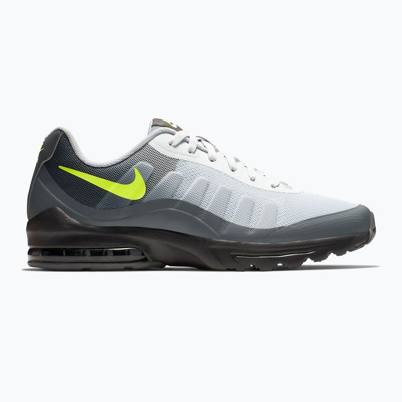 Кросівки чоловічі Nike Air Max Invigor black/dark grey/cool grey/volt 8