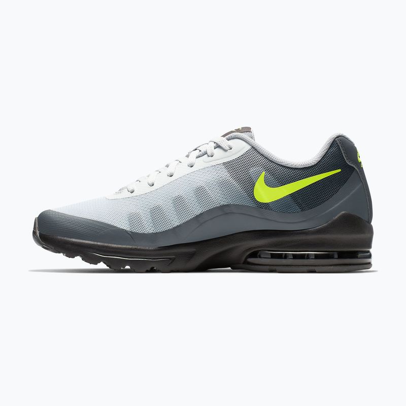 Кросівки чоловічі Nike Air Max Invigor black/dark grey/cool grey/volt 9