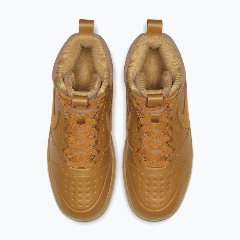 Взуття дитяче Nike Court Borough Mid 2 Boot (Gs) wheat/gum med brown/wheat 3
