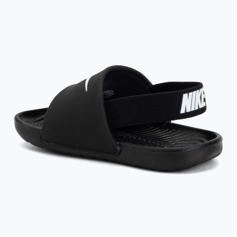 Шльопанці дитячі Nike Coffee black/white/white/white 3