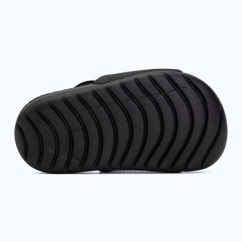Шльопанці дитячі Nike Coffee black/white/white/white 4