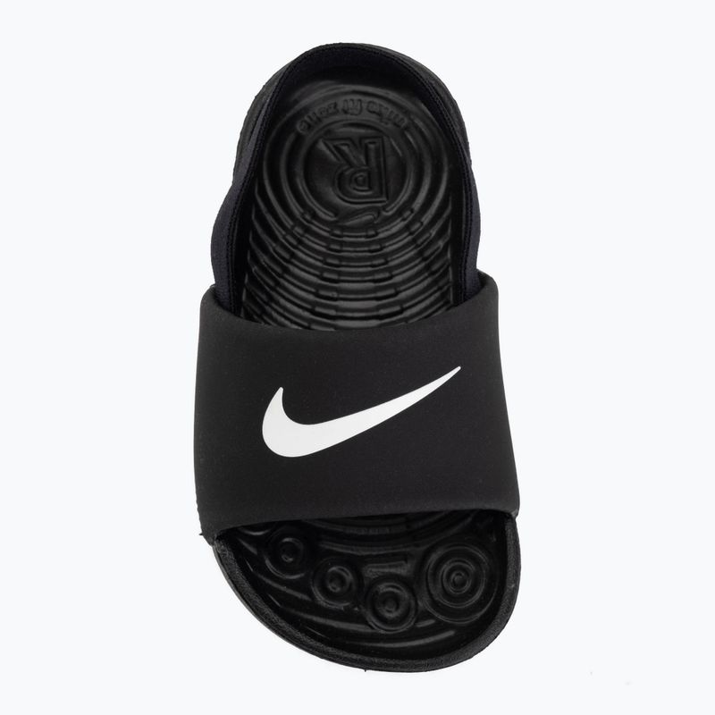 Шльопанці дитячі Nike Coffee black/white/white/white 5