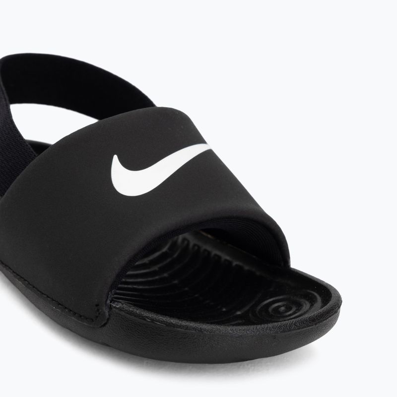 Шльопанці дитячі Nike Coffee black/white/white/white 7
