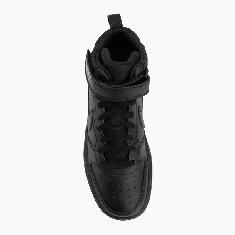 Дитяче взуття Nike Court Borough Mid 2 black/black/black 5