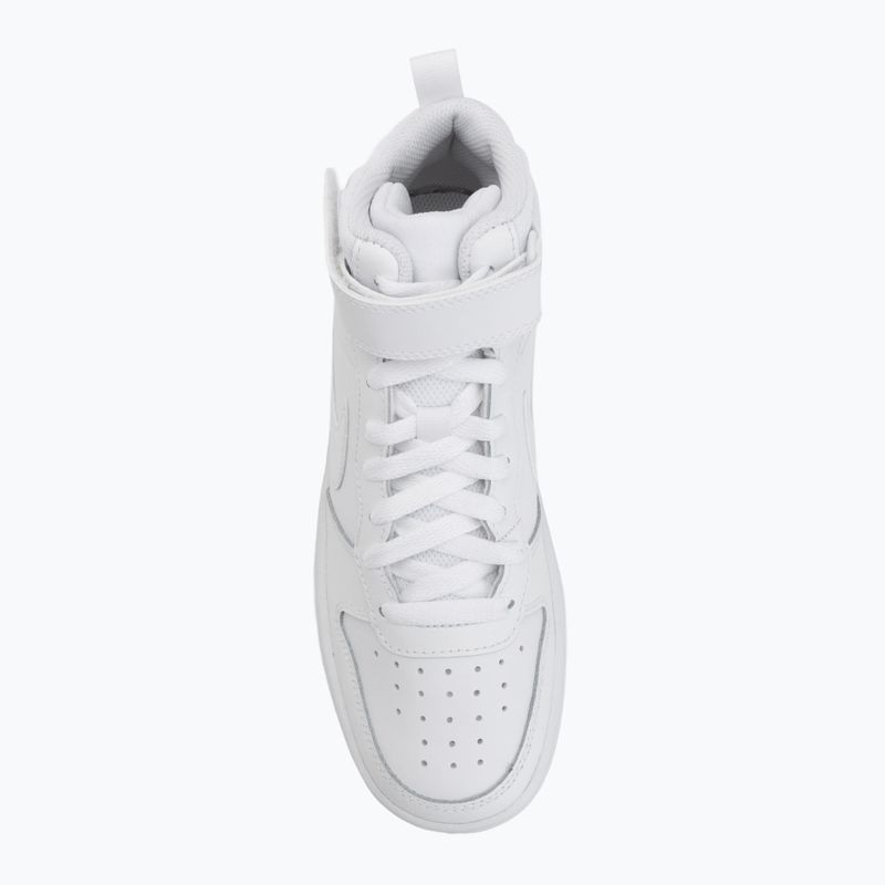 Кросівки дитячі Nike Court Borough Mid 2 white/white/white 5