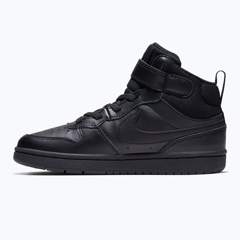Взуття дитяче Nike Court Borough Mid 2 black/black/black 2