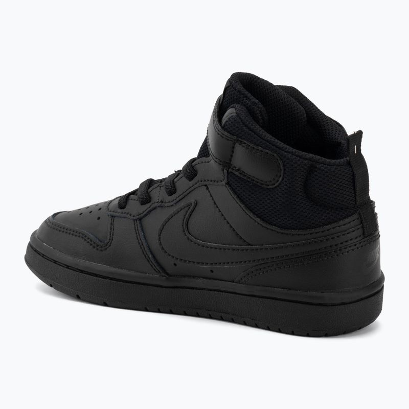 Взуття дитяче Nike Court Borough Mid 2 black/black/black 3