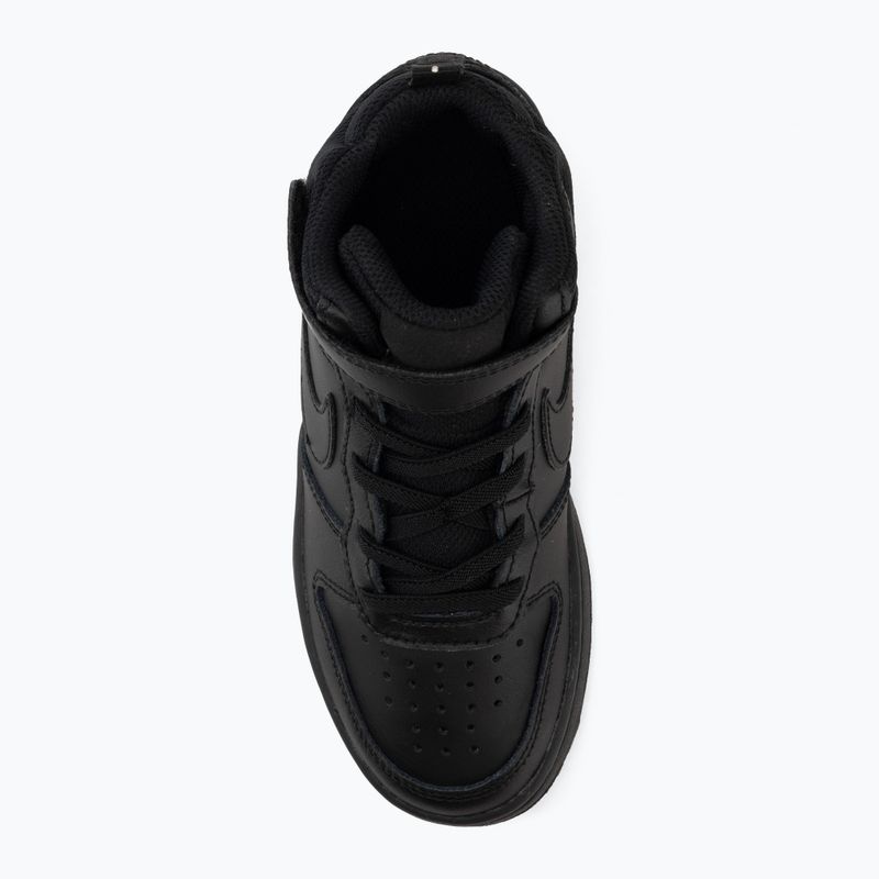 Взуття дитяче Nike Court Borough Mid 2 black/black/black 5