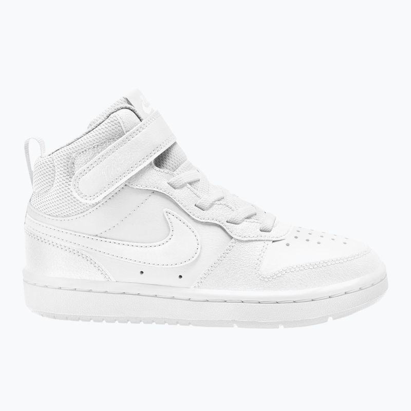 Взуття дитяче Nike Court Borough Mid 2 white/white/white