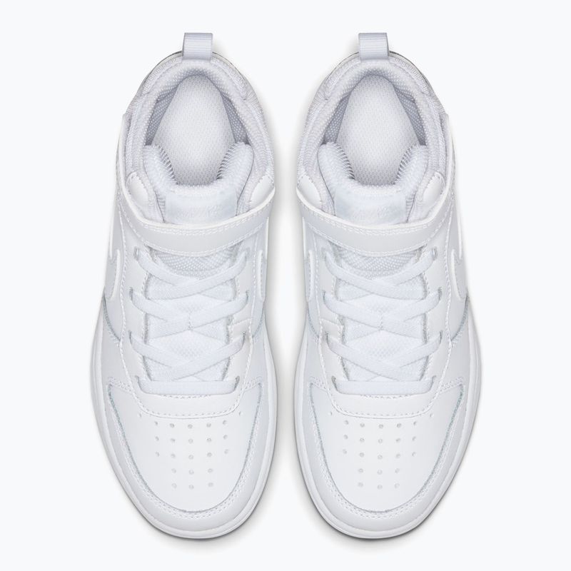 Взуття дитяче Nike Court Borough Mid 2 white/white/white 4