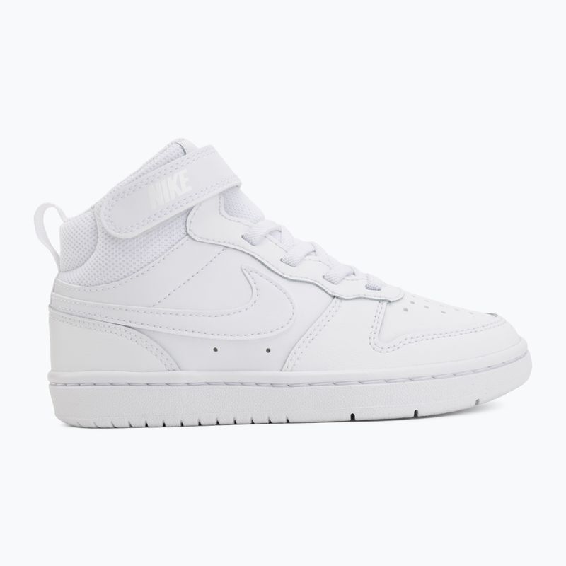 Взуття дитяче Nike Court Borough Mid 2 white/white/white 2