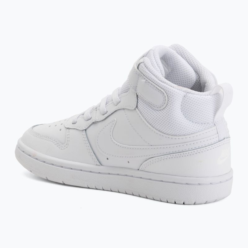 Взуття дитяче Nike Court Borough Mid 2 white/white/white 3