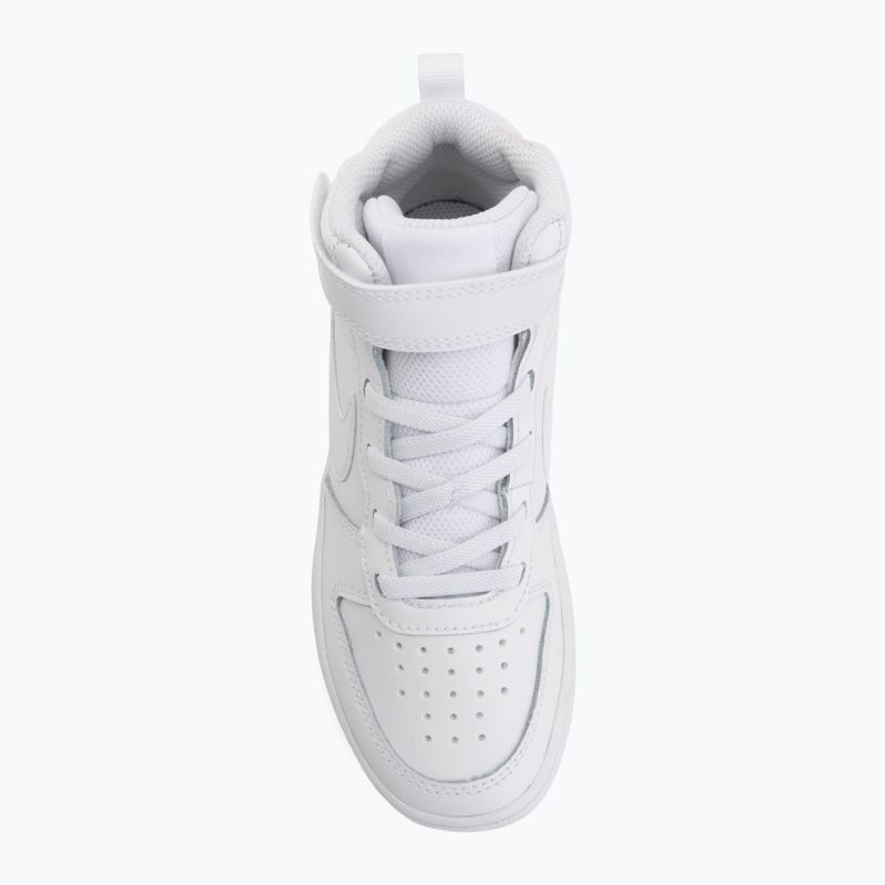 Взуття дитяче Nike Court Borough Mid 2 white/white/white 5