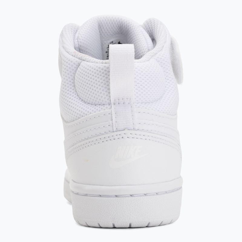 Взуття дитяче Nike Court Borough Mid 2 white/white/white 6