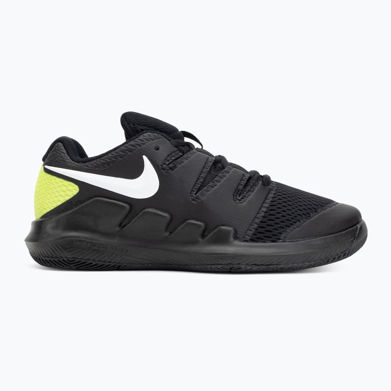 Кросівки тенісні дитячі Nike Court Vapor X Jr black/volt/white 2