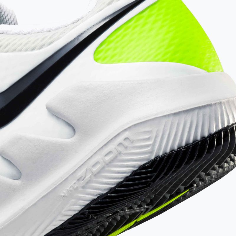 Кросівки тенісні дитячі Nike Court Vapor X Jr white/volt/black 8