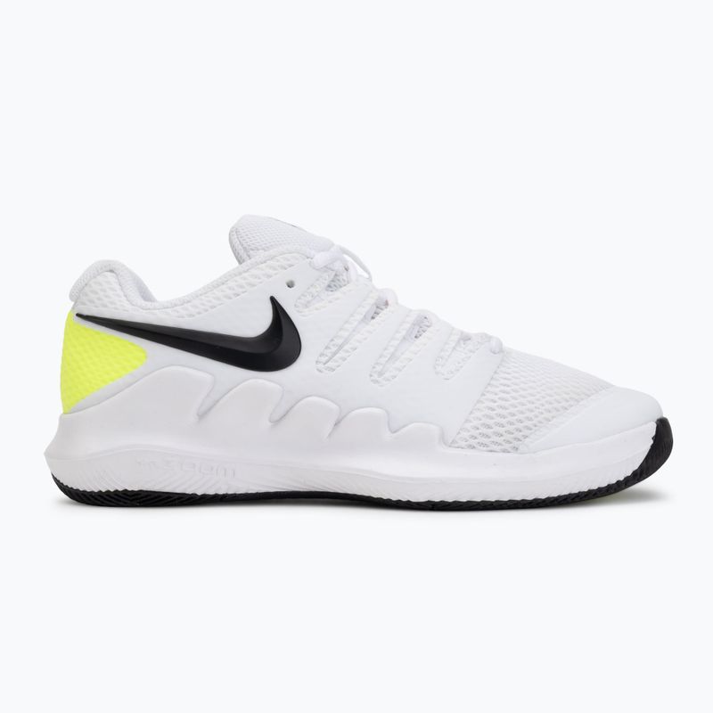 Кросівки тенісні дитячі Nike Court Vapor X Jr white/volt/black 2