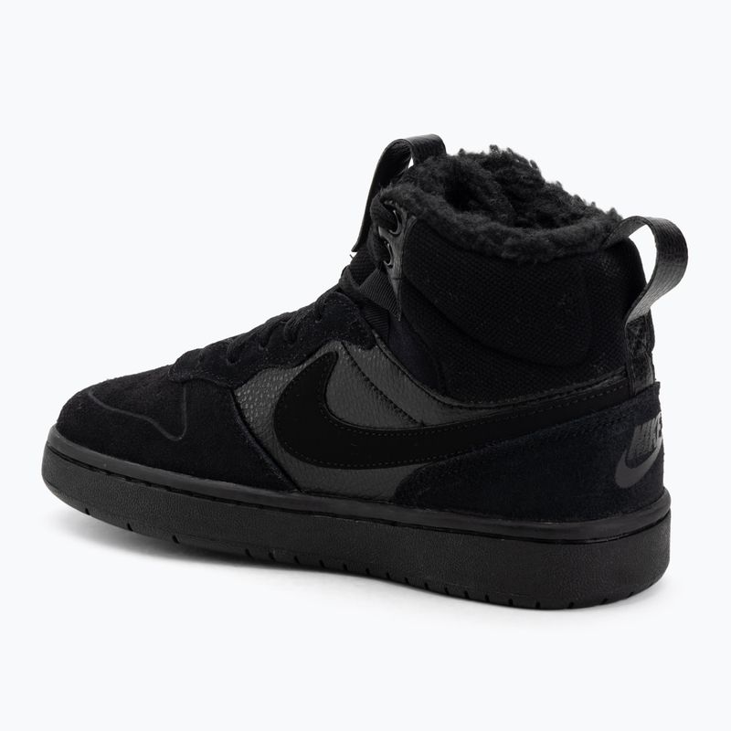 Кросівки дитячі Nike Court Borough Mid 2 black/black/black 3