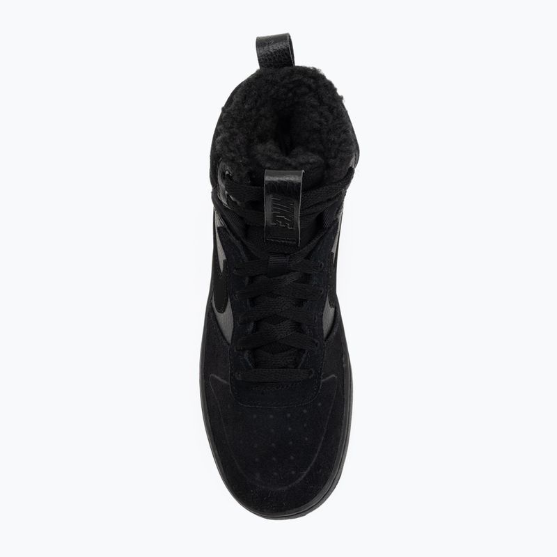 Кросівки дитячі Nike Court Borough Mid 2 black/black/black 5