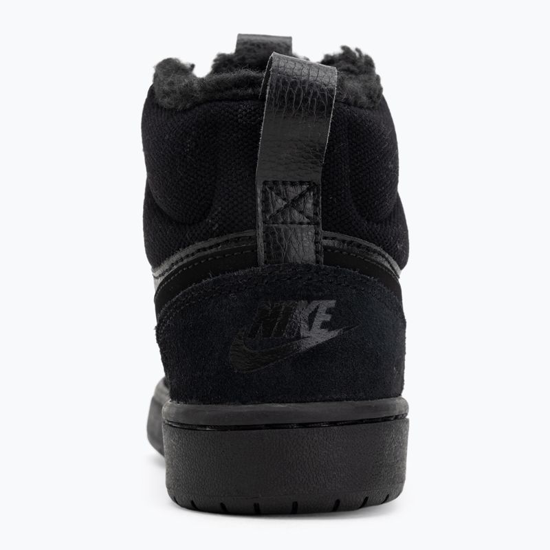 Кросівки дитячі Nike Court Borough Mid 2 black/black/black 6
