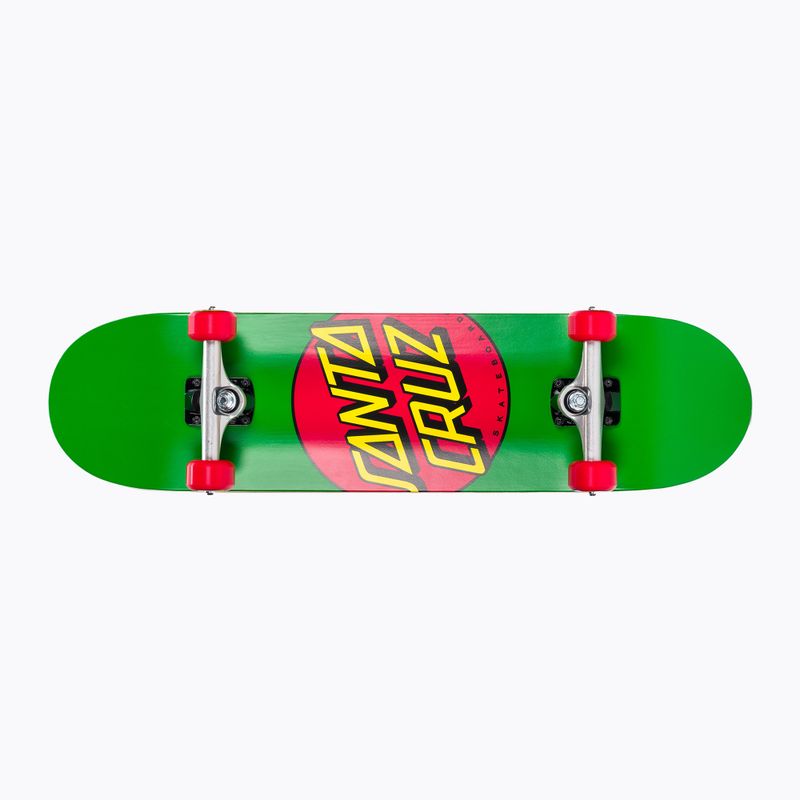 Скейтборд класичний Santa Cruz Classic Dot Mid 7.8 зелений 118731