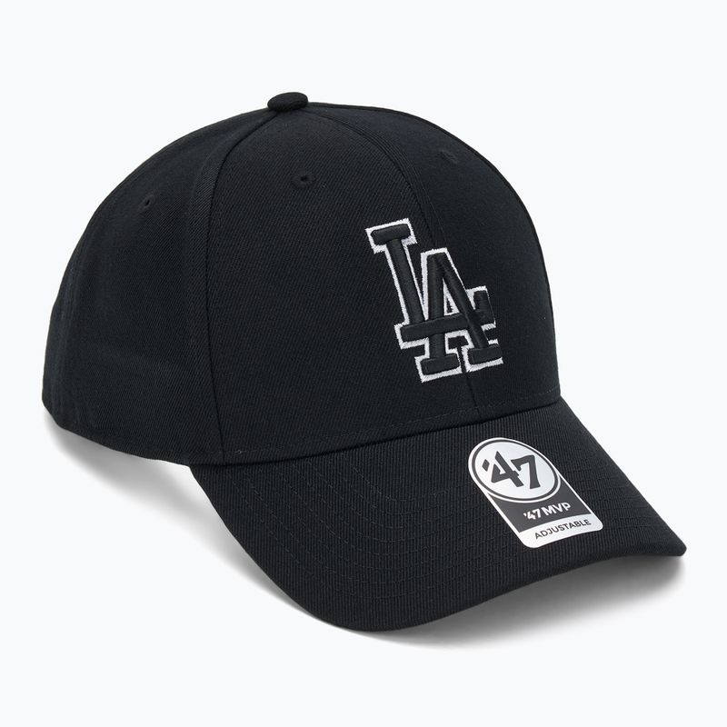 Кепка 47 Brand MLB Los Angeles Dodgers MVP black