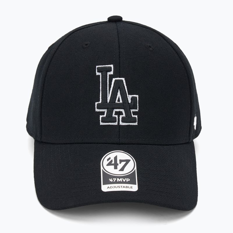Кепка 47 Brand MLB Los Angeles Dodgers MVP black 2