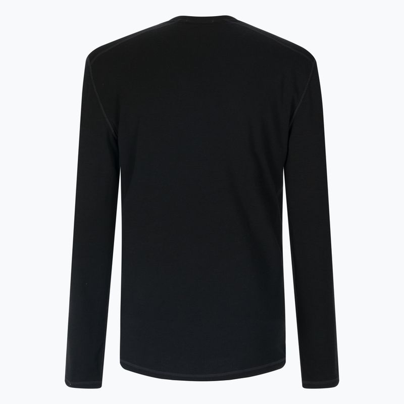 Чоловіча термоактивна кофта Smartwool Merino Base Layer Crew Boxed black 2