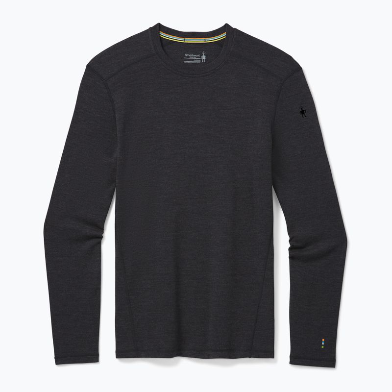 Чоловіча термофутболка Smartwool Merino 250 Baselayer Crew Boxed з вугільного вересу 6