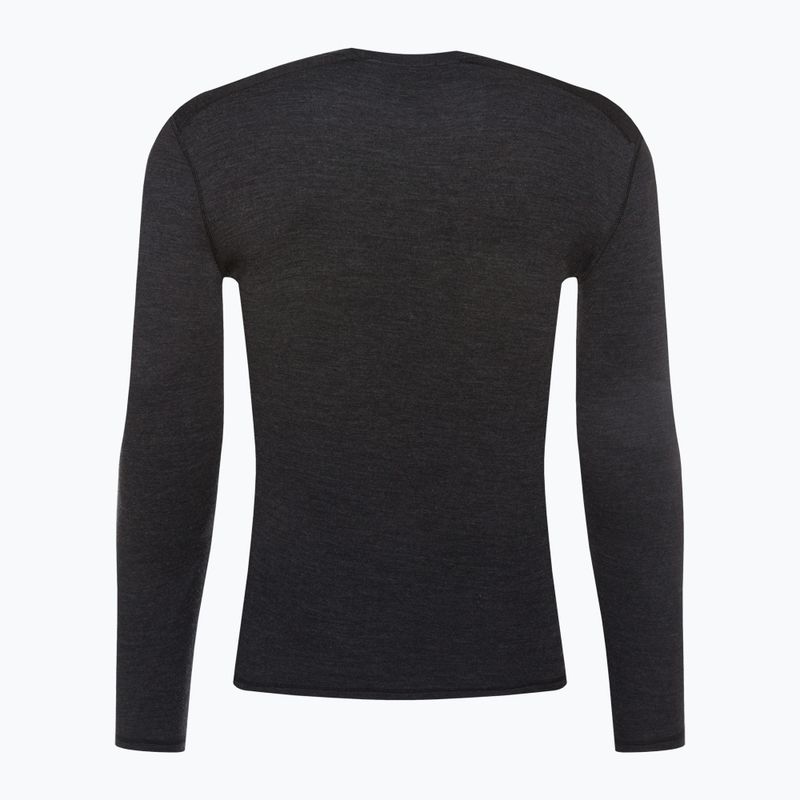 Чоловіча термоактивна кофта Smartwool Merino 250 Baselayer Crew Boxed charcoal heather 4