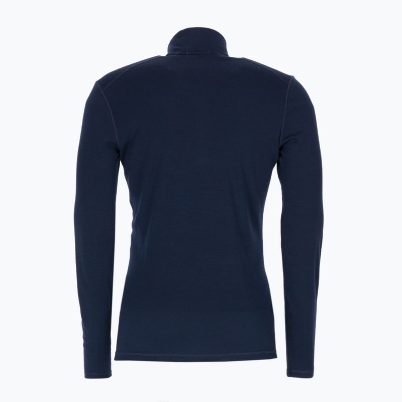 Термофутболка чоловіча  Smartwool Merino 250 Baselayer 1/4 Zip Boxed темно-синя 16356-092-S 2