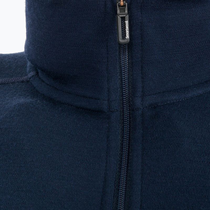 Термофутболка чоловіча  Smartwool Merino 250 Baselayer 1/4 Zip Boxed темно-синя 16356-092-S 3