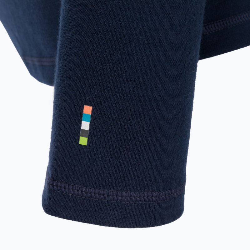 Термофутболка чоловіча  Smartwool Merino 250 Baselayer 1/4 Zip Boxed темно-синя 16356-092-S 5
