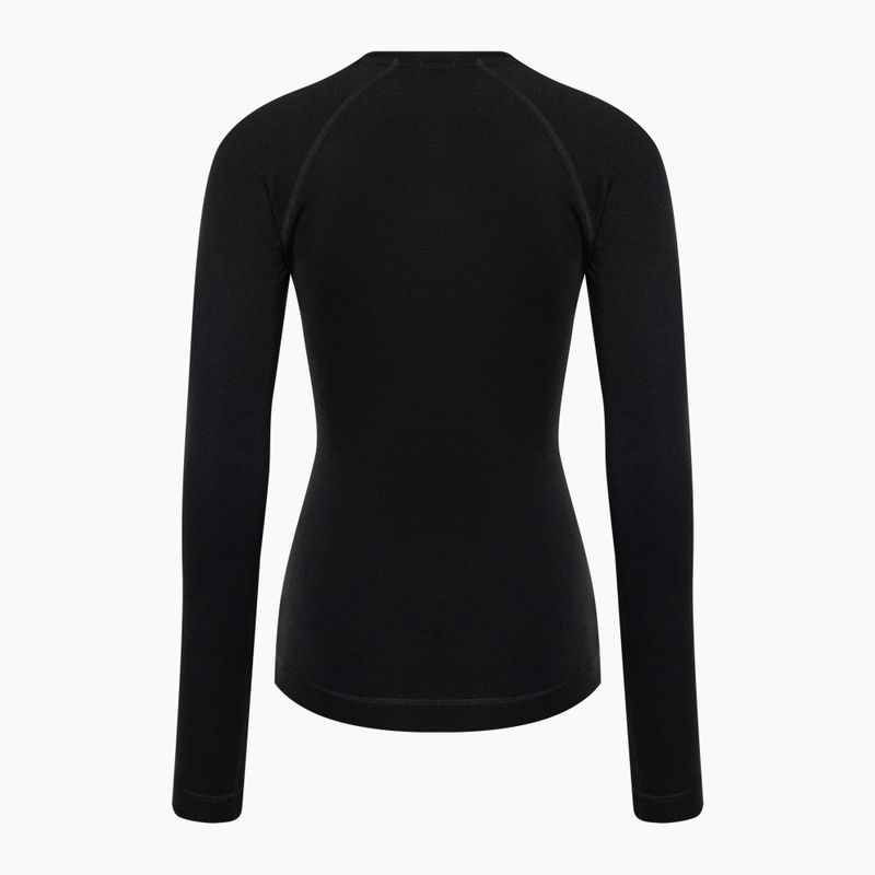 Жіноча термоактивна кофта Smartwool Merino 250 Baselayer Crew Boxed black 4