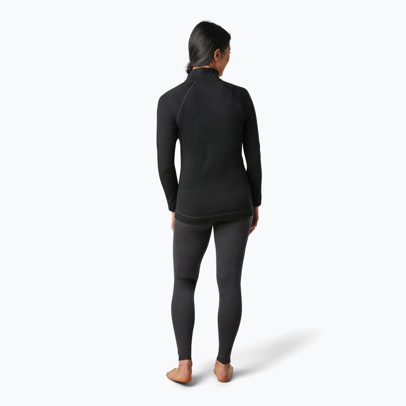 Термокофта жіноча Smartwool Merino 250 Baselayer 1/4 Zip Boxed чорна SW016374001 3