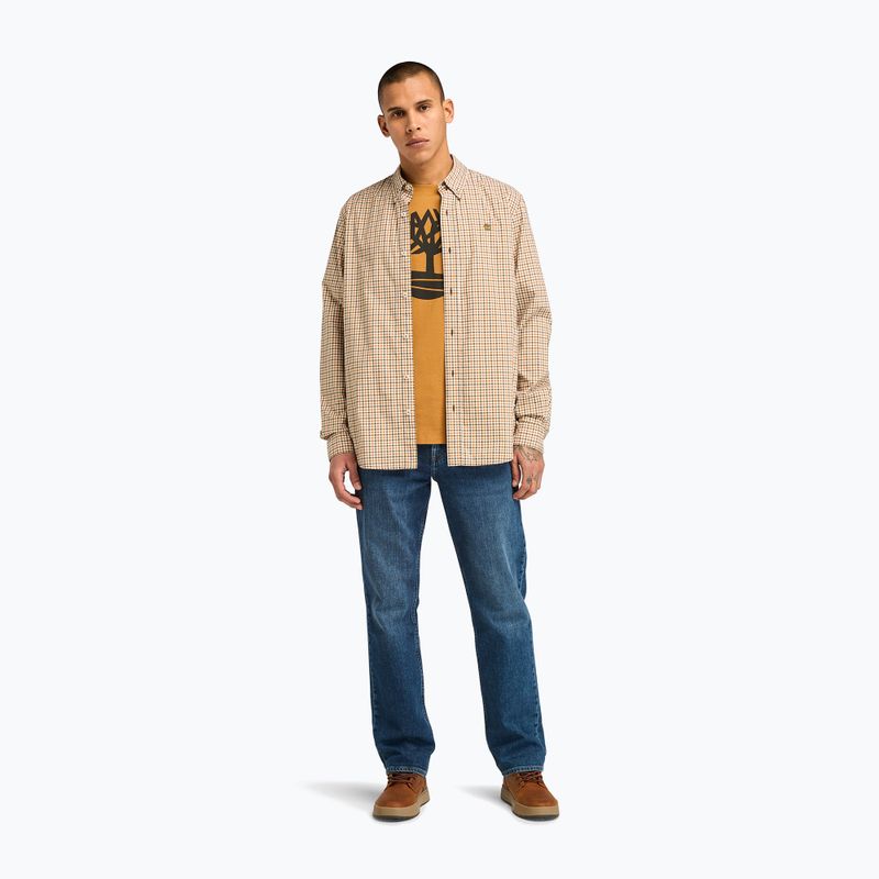 Футболка чоловіча Timberland Kennebec Tree Logo wheat boot 2
