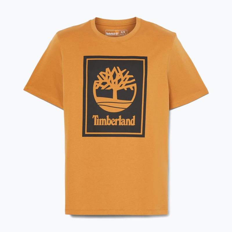 Футболка чоловіча Timberland Kennebec Tree Logo wheat boot 5