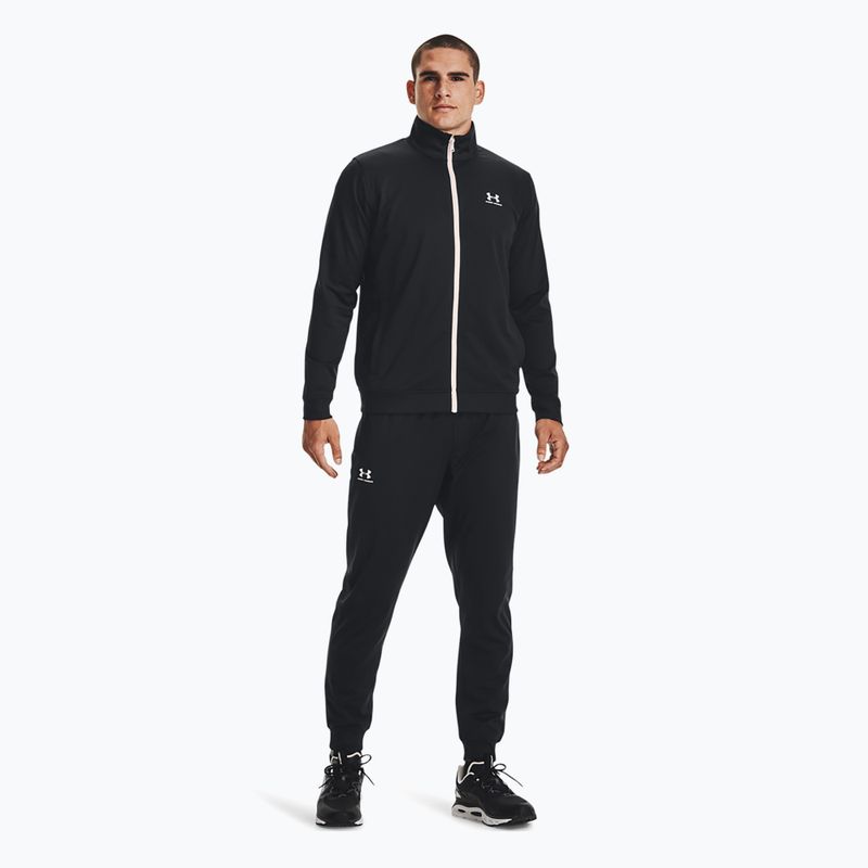 Кофта чоловіча Under Armour Sportstyle Tricot black/onyx white 2